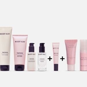 Mary Kay TimeWise Skincare Collection - Pink and White